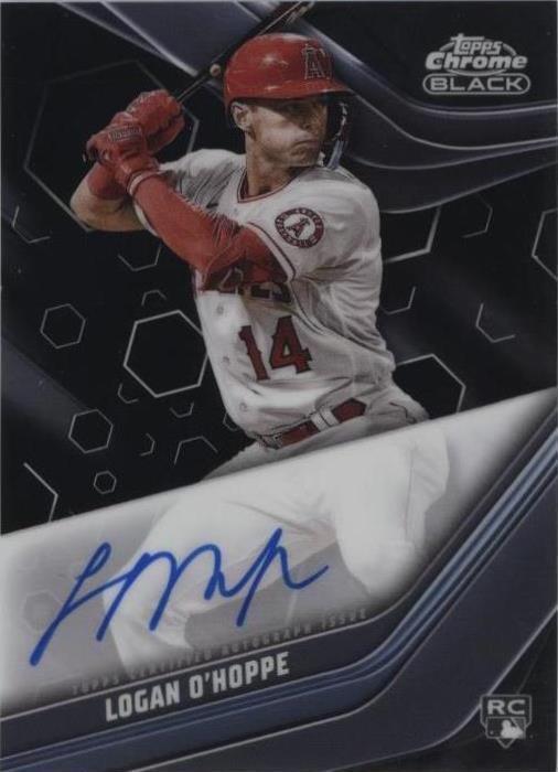 大活躍　Logan O’Hoppe 直筆サイン　オホッピー2020 Chrome Logan O'Hoppe 2023 Topps Chrome Update #AC-LOH Autographs