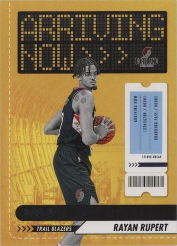 2023-24 Panini NBA Hoops - Rayan Rupert #9