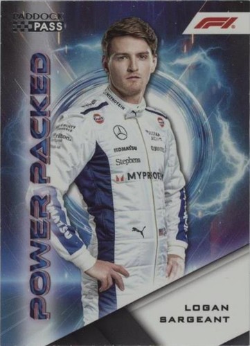 2024 Topps Paddock Pass Formula 1 - Logan Sargeant #PP-20