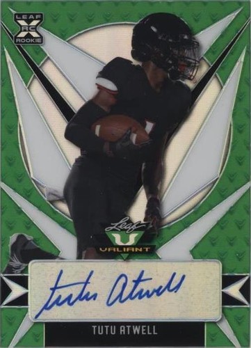 2021 Leaf Valiant Tutu Atwell #BA-TA1