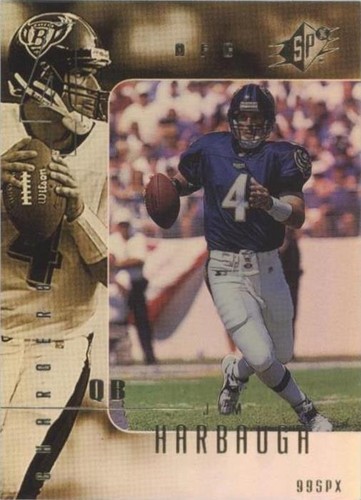 1999 SPx Jim Harbaugh #75