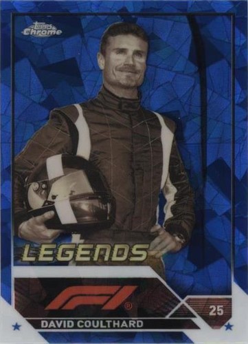 2023 Topps Chrome Sapphire Edition Formula 1 - David Coulthard #200