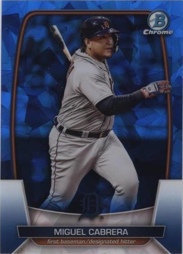 2023 Bowman Chrome Sapphire Edition - Miguel Cabrera #12