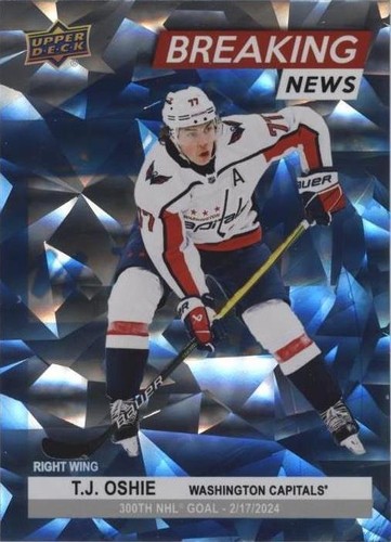 2024-25 Upper Deck Series 1 - T.J. Oshie #BN-18