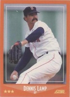 1988 Score Rookies & Traded - Dennis Lamp #6T