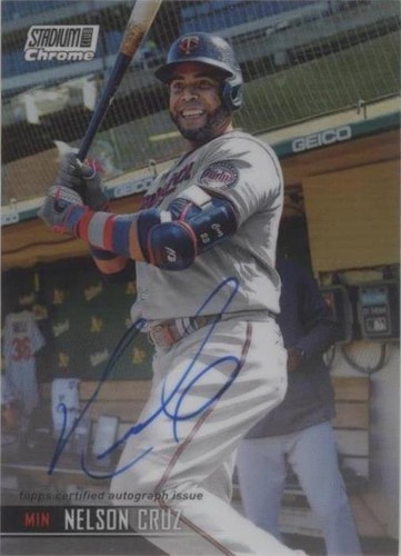 2021 Topps Stadium Club Chrome - Nelson Cruz #SCCAV-NCR