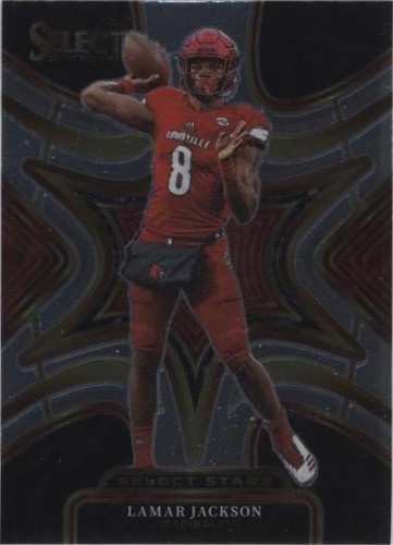 2023 Panini Select Draft Picks Lamar Jackson #SS-LJ