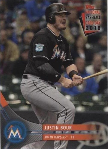 2018 Topps National Baseball Card Day - Justin Bour #22