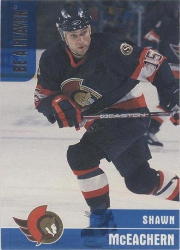 1999-00 In the Game Be A Player Memorabilia - Shawn McEachern #108
