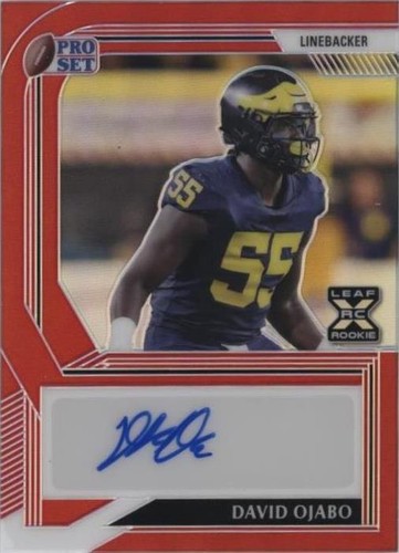 2022 Leaf Pro Set Metal David Ojabo #PA-DO1