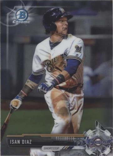 2017 Bowman Chrome - Isan Diaz #BCP181