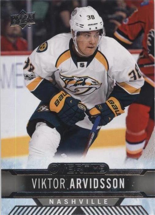 2017-18 Upper Deck Overtime - Viktor Arvidsson #28