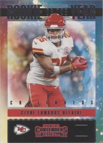2020 Panini Contenders Clyde Edwards-Helaire #RY-CEH