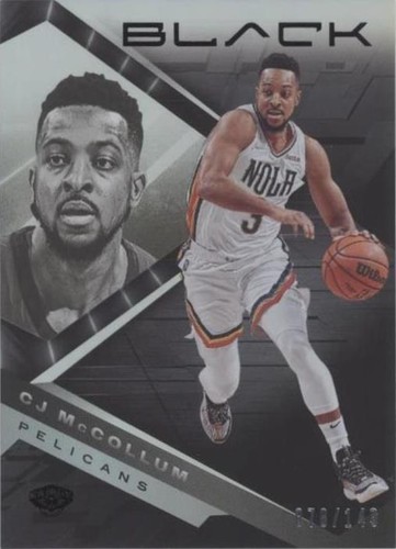2021-22 Panini Black - C.J. McCollum #58