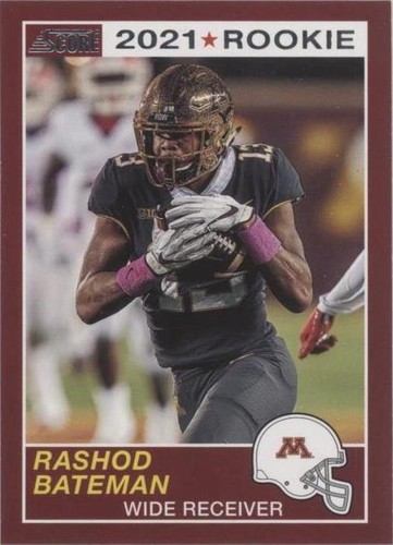 2021 Panini Chronicles Draft Picks Rashod Bateman #69