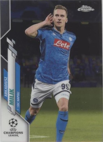 2019-20 Topps Chrome UEFA Sapphire Base Card : Arkadiusz