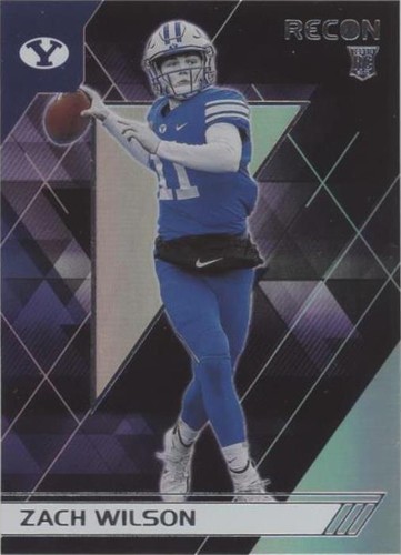 2021 Panini Chronicles Draft Picks Zach Wilson #135