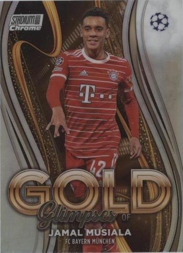ジャマル ムシアラ Topps Stadium Club RC PSA 10 JAMAL MUSIALA * PSA 10 *POP 2* 2022-23 TOPPS UEFA 1st