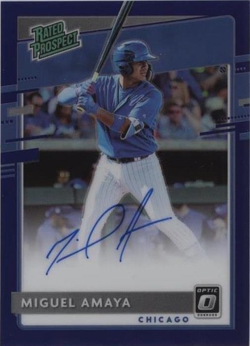 2020 Panini Donruss Optic - Miguel Amaya #RPS-MA