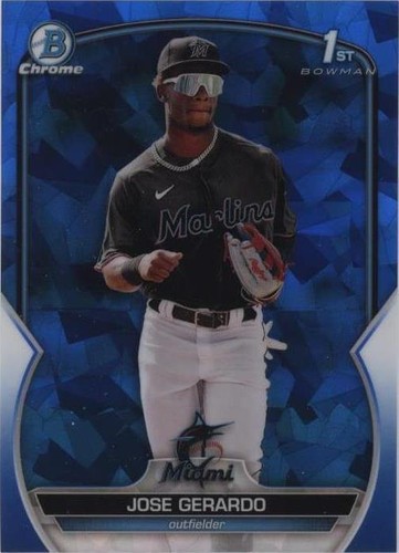 2023 Bowman Chrome Sapphire Edition - Jose Gerardo #BCP-195