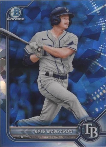2022 Bowman Chrome Draft Sapphire Edition - Kyle Manzardo #BDC-105