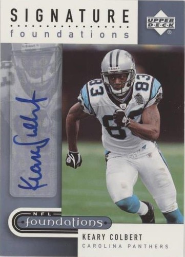 2005 Upper Deck NFL Foundations Keary Colbert #SF-KC