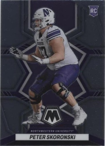 2023 Panini Mosaic Draft Picks Peter Skoronski #42