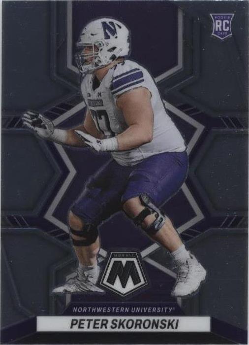2023 Panini Mosaic Draft Picks Peter Skoronski #42