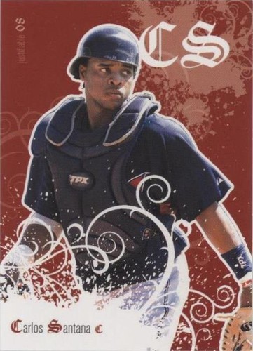 2008 Just Minors Justifiable - Carlos Santana #JF-46