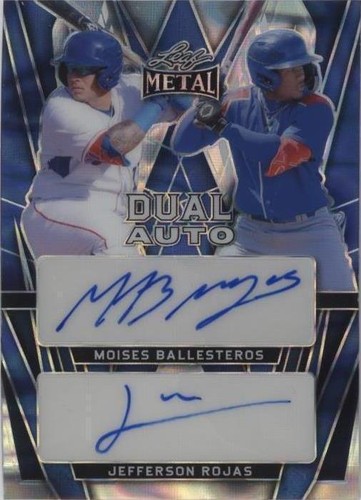 2024 Leaf Metal - Jefferson Rojas Moises Ballesteros #DA-20
