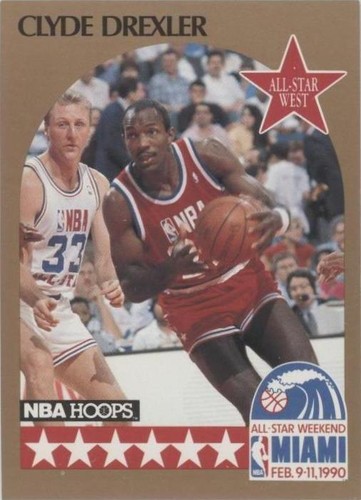 1990-91 NBA Hoops - Clyde Drexler #16