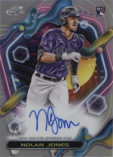 2023 Topps Cosmic Chrome - Nolan Jones #CCA-NJ