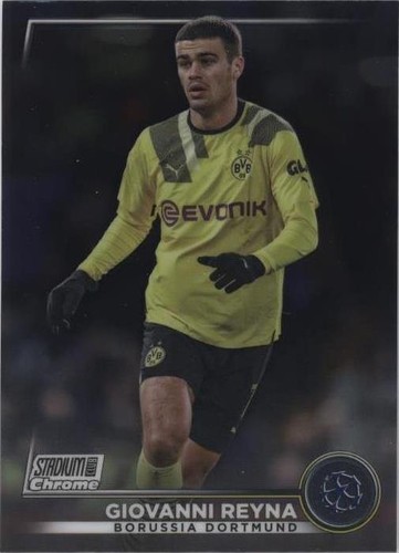 GIOVANNI REYNA 2022-23 Merlin Chrome UEFA Club Competitions
