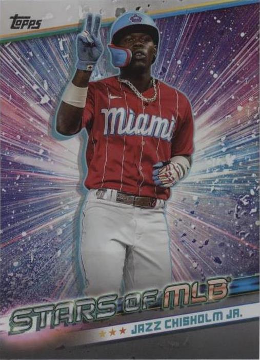 ジャズ・チザム・ジュニア どろ 2022 Topps Series One ベース