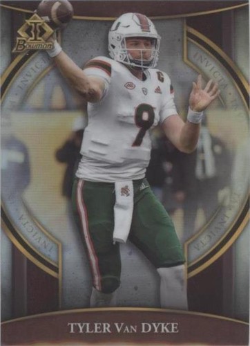 2022 Bowman University Chrome Tyler Van Dyke #BI-8