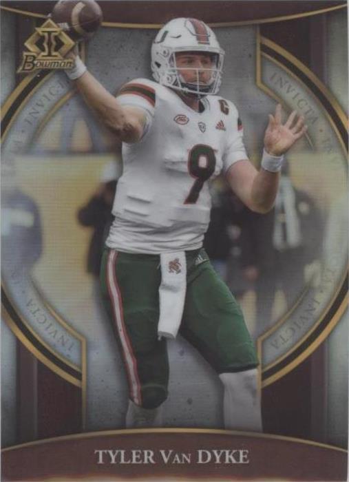 2022 Bowman University Chrome Tyler Van Dyke #BI-8