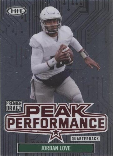 2020 Sage Hit Jordan Love #PK-JL