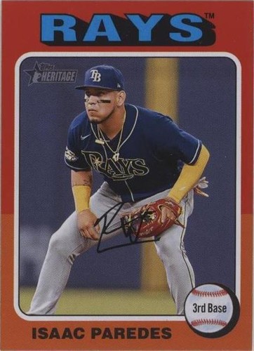 2024 Topps Heritage - Isaac Paredes #50