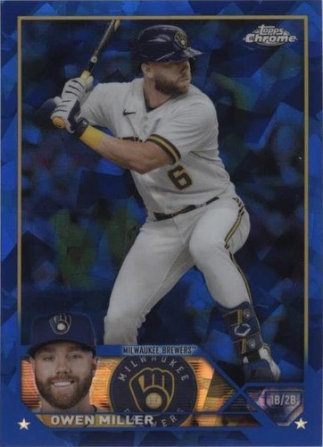2023 Topps Chrome Update Series Sapphire Edition - Owen Miller #USCS14