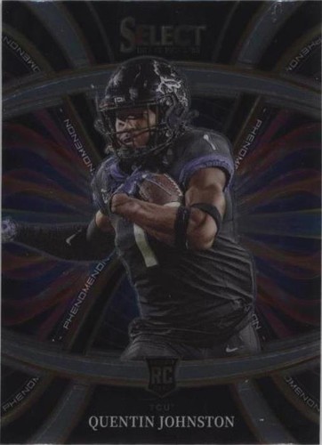 2023 Panini Select Draft Picks Quentin Johnston #PH-QJ