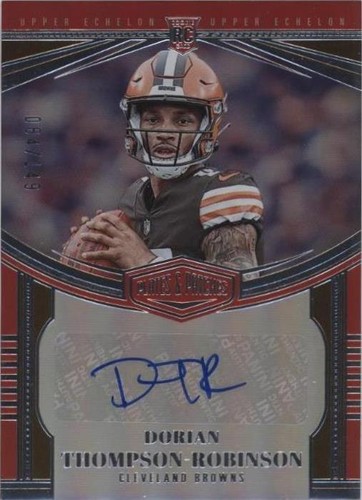 2023 Panini Plates & Patches Dorian Thompson-Robinson #UE-29