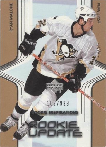 2003-04 Upper Deck Rookie Update - Ryan Malone #96