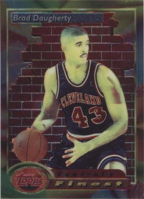 1993-94 Topps Finest - Brad Daugherty #100