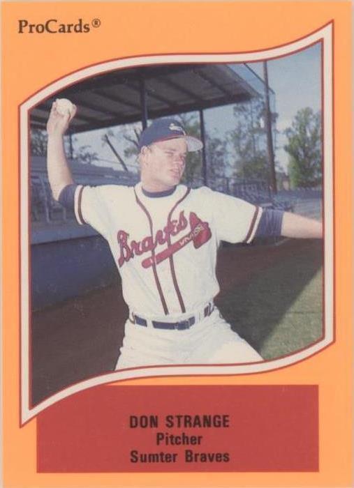 1990 ProCards A & AA Minor League Stars - Don Strange #94