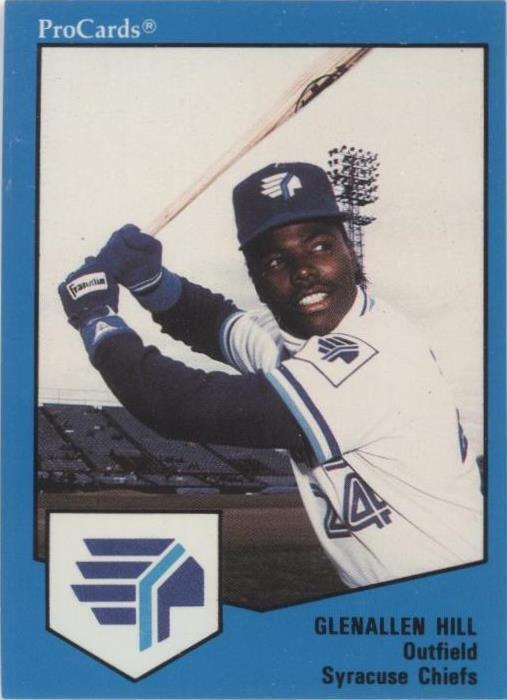 Juegos de equipos de ligas menores ProCards 1989 - Glenallen Hill #804