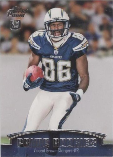 2011 Topps Prime Vincent Brown #PR-VB