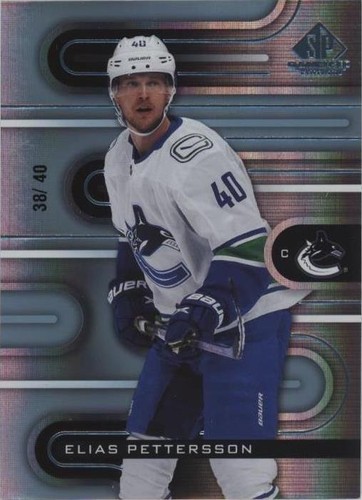 2022-23 Upper Deck SP Game Used - Elias Pettersson #17