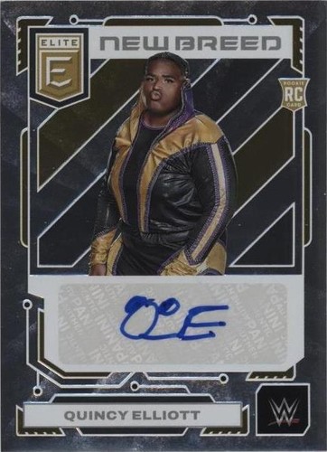 2023 Panini Donruss Elite WWE - Quincy Elliott #NB-QEL