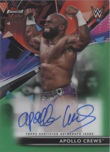 2021 Topps Finest WWE - Apollo Crews #RA-AC