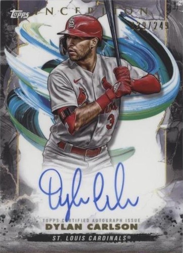 2023 Topps Inception - Dylan Carlson #BRES-DC